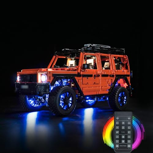 RC Light Kit for Lego Mercedes-Benz G 500 Professional Line, Lighting Set for Lego 42177 Technic Mercedes-Benz G 500 Professional Line Set - Not Include Models, Just Light Kit