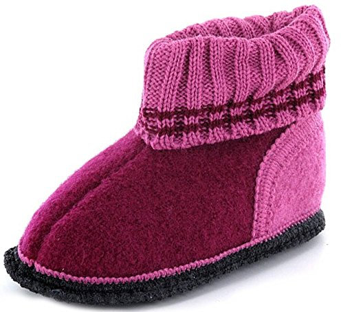 Beck Unisex Kinder Ãâ tzi Hausschuhe, Rot, 34 EU