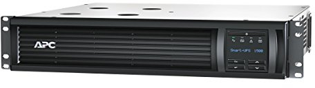 APC 1500VA Smart UPS with SmartConnect, SMT1500RM2UCNC Rack Mount UPS Battery Backup, Sinewave, AVR, Network Management Card, 120V, Line Interactive Uninterruptible Power Supply