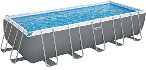 Bestway 5612B-5 Set Piscina Fuori Terra Power Steel da 640x274x132 cm