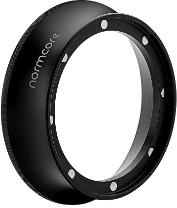 Normcore 54mm Magnetic Dosing Funnel V2 - Espresso Coffee Dosing Ring - 18mm Anodized Aluminum with 8 Neodymium Magnets Fits 54mm Breville Portafilter