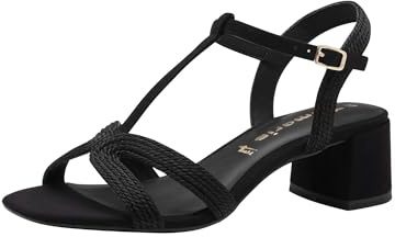 Tamaris Sandali da donna con tacco 1-28244-44, Nero, 40 EU