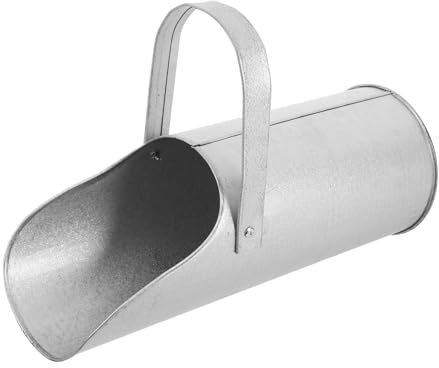 KITANDOVE Trémie à cendres en béton remplisseur de de sable Matériel de chantier seau à cendres outils de construction outil entonnoir outils secondaires le fer Silver