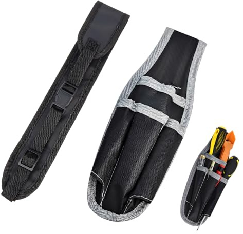 YUPZAR 2 Stück Werkzeugtasche Gürtel, Klein Werkzeuggürtel Gürteltasche Werkzeug Handwerker, Werkzeugtasche Hüfttasche, 4 Taschen Gürteltasche, Waist Tool Bag für Elektriker Tischler Bauarbeiter