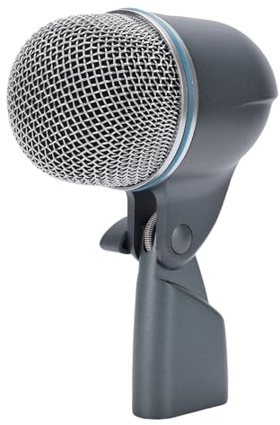 SUNGOOYUE Retro Dynamisk Mikrofon, Retro Kardioid Sångmikrofon Stötdämpande Struktur 180 Graders Roterbart Stativ för Scenframträdande och Studioinspelning