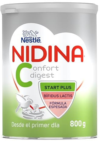 NIDINA CONFORT DIGEST Leche para lactantes en polvo, bote de 800g