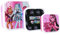 Vadobag Monster High Snack Box – Set mit 3 Brotdosen zum Zusammenstecken – Brotdose für Snacks, Schule, Kindergarten, Sport