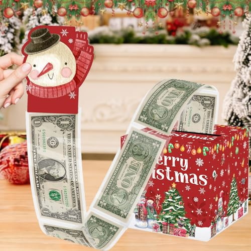 Regalos de dinero Navidad Caja Misteriosa Embalaje de regalos de dinero, Caja de regalo cumpleaños caja sorpresa, Regalo de dinero Happy Birthday decoración de tartas, Embalaje para regalos de dinero