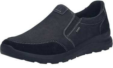 Josef Seibel Scarpe da lavoro da uomo Marley.52, larghezza G (normale), plantare intercambiabile, impermeabile, Nero , 43 EU