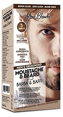 Renée Blanche Färbung Bart und Schnurrbart Herren Pflege (Dunkelblond)