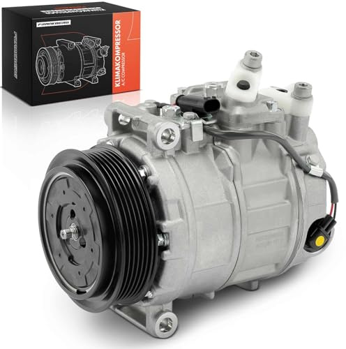 Frankberg Compresor de aire acondicionado con embrague Compatible con Clase C Clase E Sprinter GLK-Class CLClase C CLS Clase S Clase M Replace# A0022306511, aceite premezclado