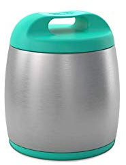 Chicco Thermobehälter für Nahrung, Thermosflasche aus Edelstahl für Babys und Kleinkinder, Baby-Nahrungsbehälter für Heiße Speisen, Thermoskanne Hält die Temperatur bis zu 6 Stunden, 350 ml. 6+ Monate