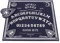 Nemesis Now Spiritusbrett mit Planchette, MDF/Polyester, 38,5 cm, Schwarz/Weiß