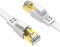 Ercielook Lan Kabel 10m, Hochgeschwindigkeits-Cat8-Netzwerkkabel für den Außen- und Innenbereich, 40 Gbit/s, 2000 MHz mit vergoldetem RJ45-Stecker, wetterfest, UV-beständig für Router/Gaming/Modem