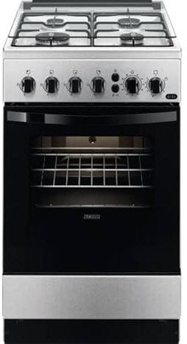 Zanussi ZCG512H1XA Cuisinière Gaz Acier inoxydable A