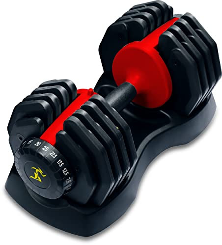 Strongology Urban25 Einzelhanteln für Heim-Fitness, verstellbar, von 2,5 kg bis 25 kg, Trainingsgewichte