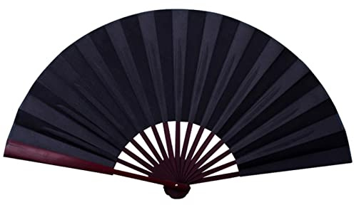 Ventilatore a mano pieghevole da 1013 pollici Ventilatore pieghevole cinese in tessuto di seta Ventilatori vuoti cinesi Chi pieghevole in seta Ventilatore portatile in legno antico ventilatore