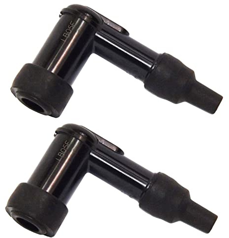 (Pack of 2) LB05F Resistor Spark Plug Cap fits small engine