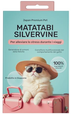Relaxants & Anxiety Relief for Cats | Matatabi Powder a Natural Cat Stress Relief for Travel or Changing Environment I A Powerful Alternative to Catnip or Valerian Root I 100% Pure Silvervine