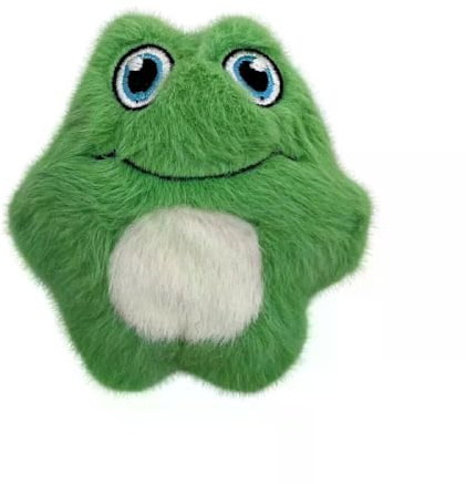 KONG Snuzzles Kiddos Mini Squeaker Dog Toy Extra Small (Frog)