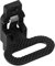 VGOL 1 peldaño lateral plegable de acero galvanizado resistente de 10 cm x 5,3 cm, pintado en negro, antideslizante, para autobús, caja de caballos, remolque, camión, autocaravana, plataforma