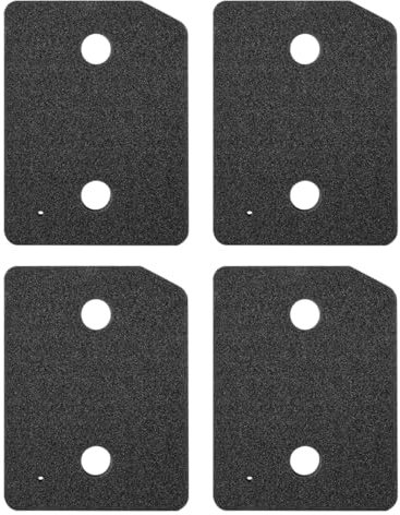 Ieron 4er-Pack Trocknerfilter für Mie-le 9164761, Trockner-Schwammfiltermatte, Wärmetauscherfilter, Ersatzschwamm 207 x 157 x 30 mm, Flusenfilter für Wäschetrockner mit Wärmepumpe
