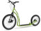 YEDOO Four Y40 Tretroller - bis 150 kg, mittelgroßer, Stabiler Kickscooter mit Scheibenbremsen und 20/16 Lufträdern - Dogscooter für Erwachsene, für Natur und urbanes Off-Road. Grün