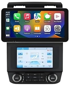 Sistema de navegación para automóviles Estéreo para Coche con Bluetooth, Android 12,CarPlay,WiFi,2+32 GB,RDS,Unidad Principal,navegador GPS para Ford para F150