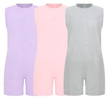 Zaldita Flickor adaptiva kläder för barn med speciella behov anpassningsbara kläder för funktionshindrade semester, Rosa lavendel grå, 158-164