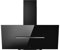Elica Shy 90cm Angled Cooker Hood - Black Glass