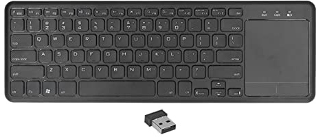 78 Tangenter Ergonomiskt 2,4G Trådlöst Tangentbord med Pekplatta för PC TV Dator Laptop Surfplatta Smartphone TV Box
