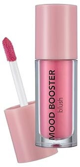 Flormar Mood Booster Blush Umore Booster Blush Liquido – Viso Rosa con Effetto Naturale, Fard Make Up Luminosa Lunga Durata, Formula Leggera Facile da Sfumar Blash Viso (002 Immortal Flower)