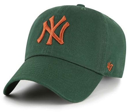 '47 New York Yankees MLB Clean Up Grün Verstellbare Cap One-Size