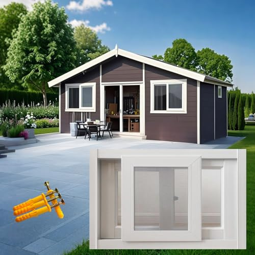 Generico Finestra del seminterrato, Finestra Esterna, Finestra Piccola, Sostituzione finestre for Case mobili, finestre scorrevoli con zanzariera, Copertura for pozzetto(69x53cm)