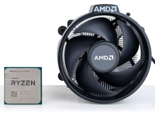 AMD Ryzen 7 5700X 8-Core Desktop Processor: 16 Threads, 65W TDP with CPU Cooler, 32MB L3 Cache, PCIe 4.0, up to 4.6 GHz boost, AM4, Zen 3, DDR4, Precision Boost 2, OEM Tray, Gaming, Home & Office CPU