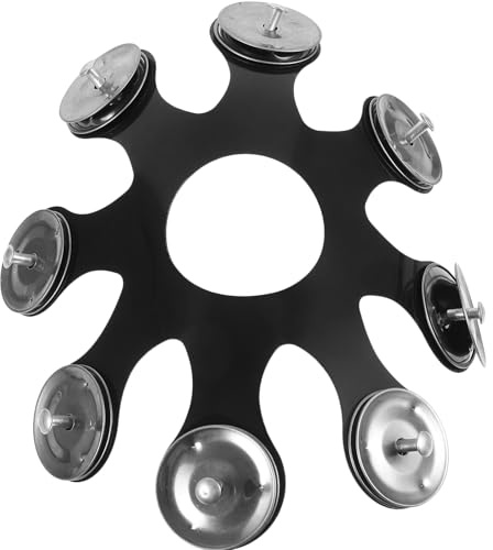 Campane per tamburo con piatti in acciaio inox per effetti stack e crash, accessori facili da installare, piatti in acciaio inox