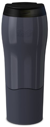 mighty mug 17920227 Go - The Travel Mug That Won't Fall Over (0.47 Litre), Grey / Charcoal