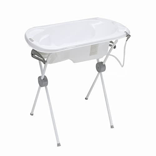 PLASTIMYR Anatomische Schale und Ständer | Badwanne - 85 x 46 x 62 cm PVC