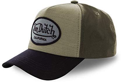 Von Dutch Vondutch - Casquette Baseball Jacks Marron Foncé,Taille unique,Marron