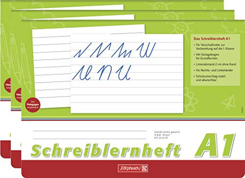 Brunnen Schreiblernheft (3, Lineatur A1)