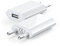 2 Pezzi Universale Caricatore USB da Muro, 5V 1A Caricabatterie Alimentatore Compatibile con i Phone XS Max XR X 8 7 6 6s 5S Plus, I Pad mini, I Pod, Android, Xiaomi, Samsung, Huawei