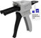 COSMOSTAR Misch- & Dosierpistole für 50ml Kartuschen – 1:1 & 2:1 Mischverhältnis, Epoxidharz & Klebstoff Dispenser Kompatibel mit Loctite, Devcon, Araldite