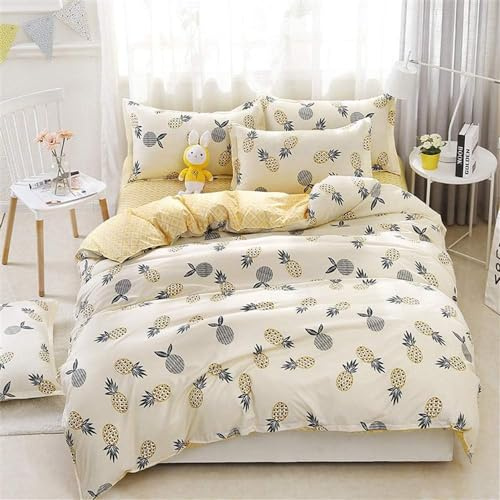 Fansu Funda Nordica Cama 105-180x220cm, Juvenil Juego de Ropa de Cama de 3 Piezas Microfibra Funda Nórdica 180x220 con 1 Fundas de Almohada 50x75cm