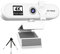 Suammiitstrieadea Webcam per computer con messa a fuoco automatica HD USB online regolabile per PC con microfono cablato di ricambio webcam esterna videocamera bianca 4K