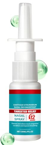 Nasenspray, 30 Ml Meerwasser Nasenspray, Tragbares Feuchtigkeitsspray Zur Nasenpflege, Natürliche Beruhigende Nasencreme Zur Linderung Trockener Nase, Verstopfter Nase