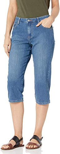 Lee Caprijeans för dam, avslappnad passform, 48