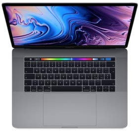 Apple MacBook Pro Retina 15inch Touch Bar/ a1707 / Intel Core i7 2.9 GHz 4core / RAM 16 GB / 500 GB ssd /Radeon Pro 4 GB / Tastiera QWERTY US (Reacondicionado)