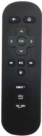 Replacement NOW TV Remote Control for all NOW TV BOX remote-No Setup Needed - (not for now tv stick)