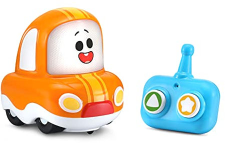 VTech - TUT TUT Cory Flitzer, Super Cory Flitzer, ferngesteuert, RC Auto mit Fernbedienung, geeignet für kleine Hände, interaktives Spielzeug, Geschenk für Kinder von 1 Jahr bis 5 Jahren – Inhalt auf