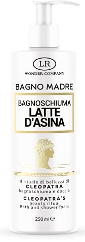BAGNO MADRE, Bagnoschiuma al Latte d'Asina e Olio di Cocco idrosolubile, un rituale di bellezza efficace e delicato, 250 ml - Wonder Company